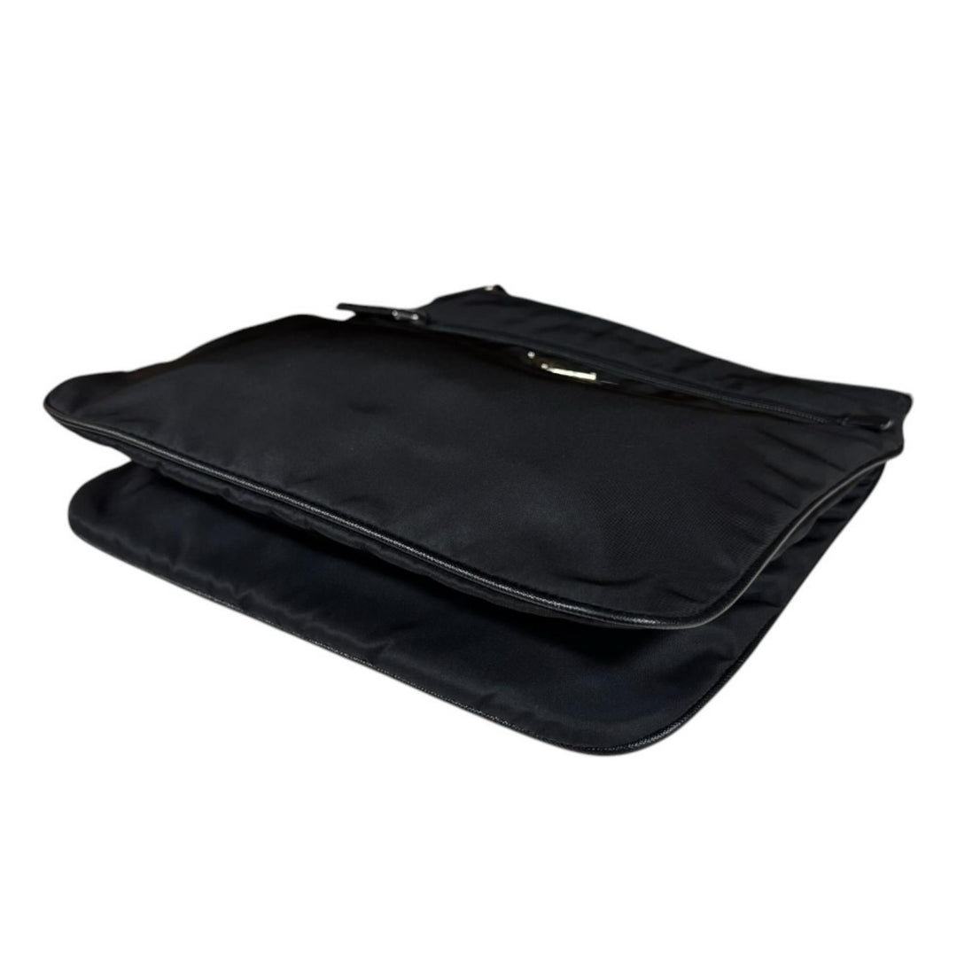 PRADA プラダ ショルダーバッグ ナイロン ブラック レディース 中古