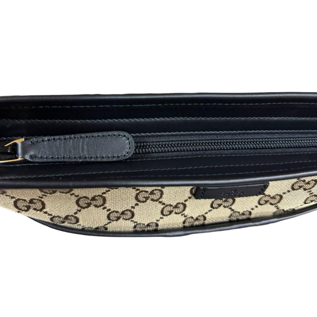 GUCCI グッチ シェリー ショルダーバッグ GGキャンバス ブラウン