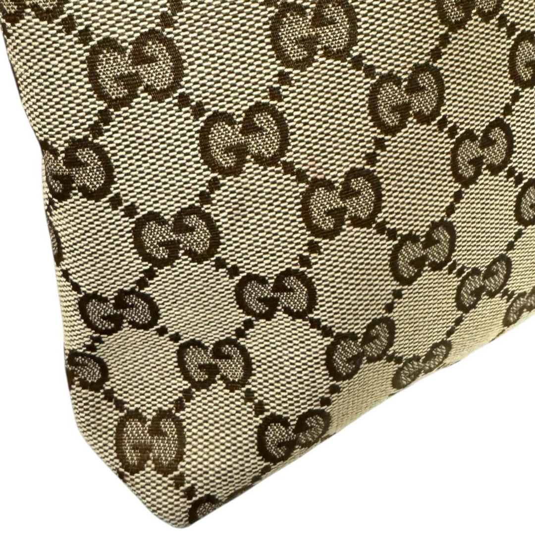 GUCCI グッチ シェリー ショルダーバッグ GGキャンバス ブラウン