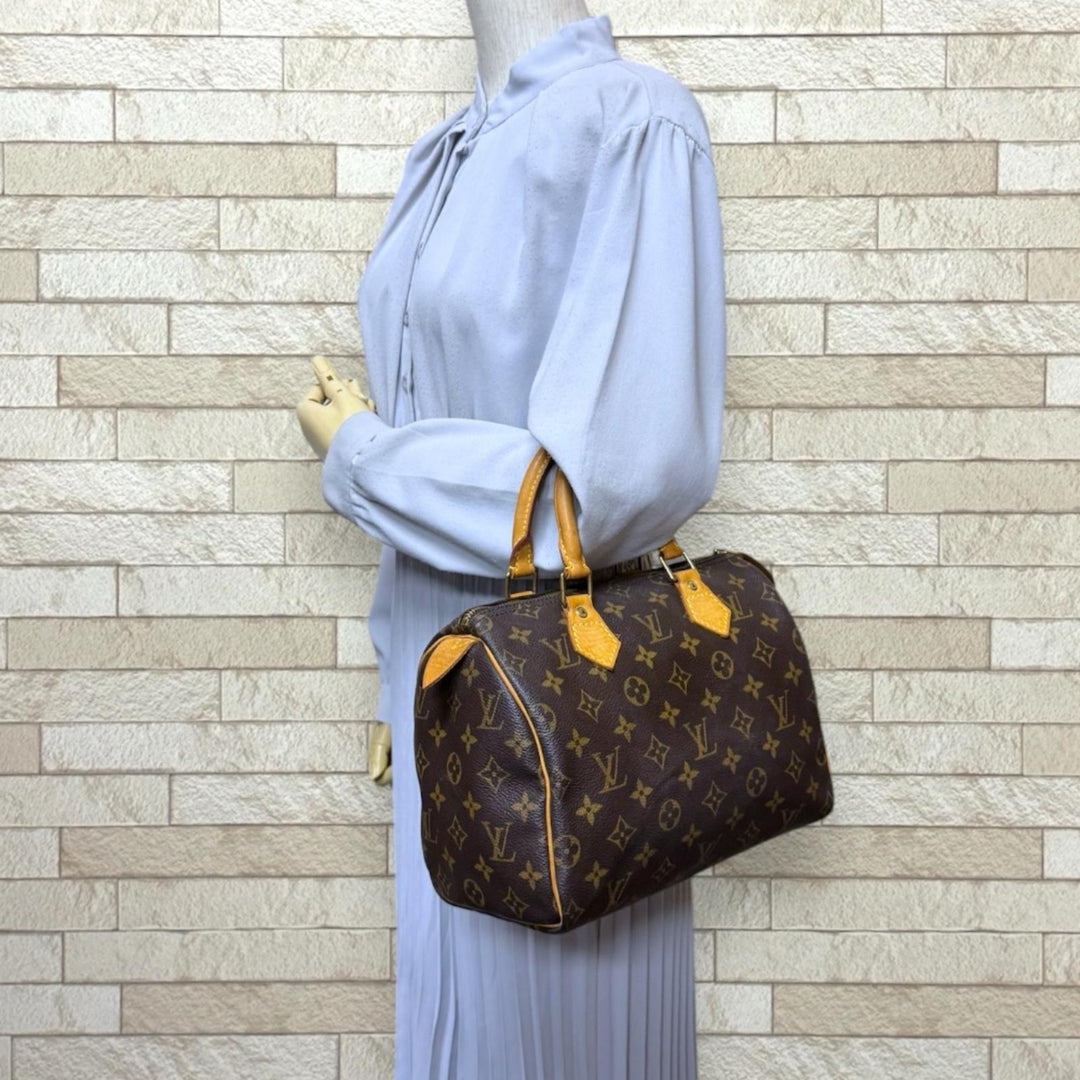 【最終値下！】Louis Vuitton モノグラム スピーディ25ハンドバッグ LOUIS VUITTON ルイヴィトン スピーディ25 モノグラム ハンドバッグ
