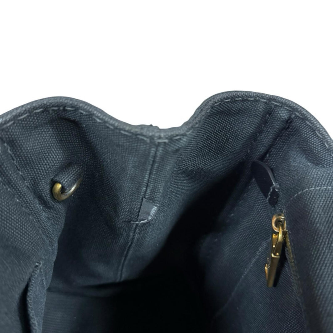 PRADA プラダ カナパ ショルダーバッグ キャンバス ブラック