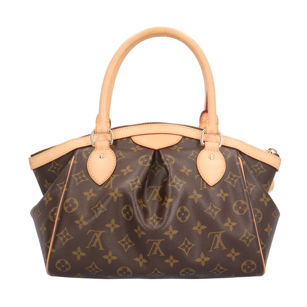 LOUIS VUITTON Tivoli PM Monogram Handbag Monogram Canvas Brown