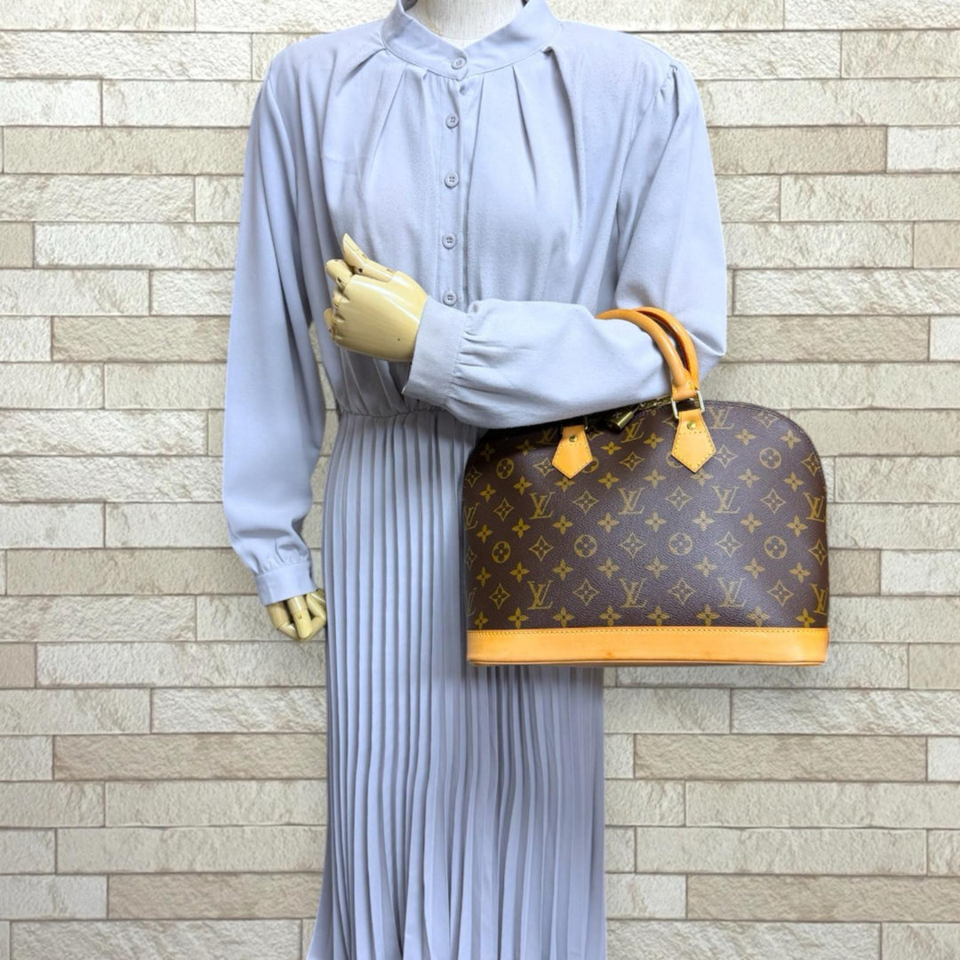 Louis Vuitton ハンドバッグ アルマ モノグラム キャンバス LOUIS VUITTON ルイヴィトン アルマ モノグラム ハンドバッグ