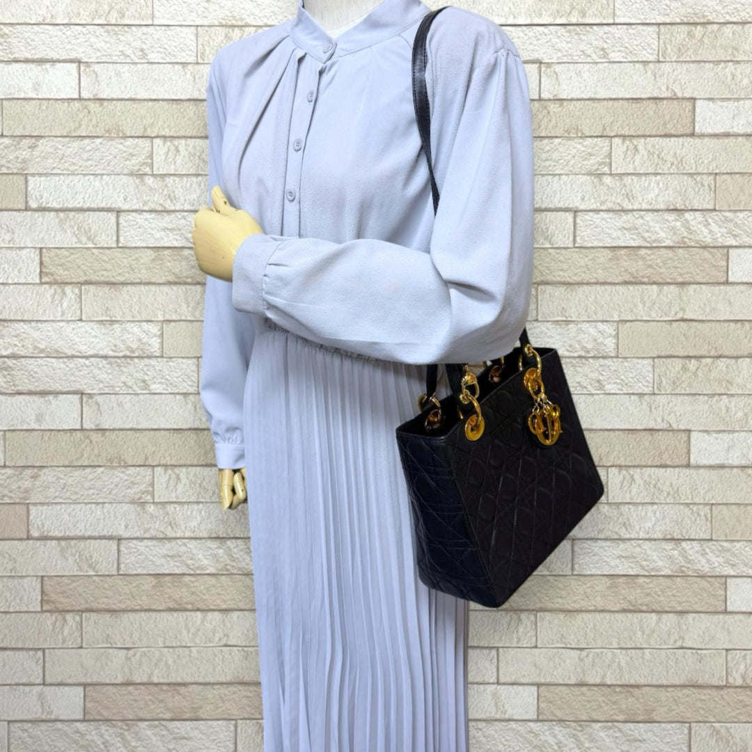 Christian Dior クリスチャンディオール レディディオール カナージュ