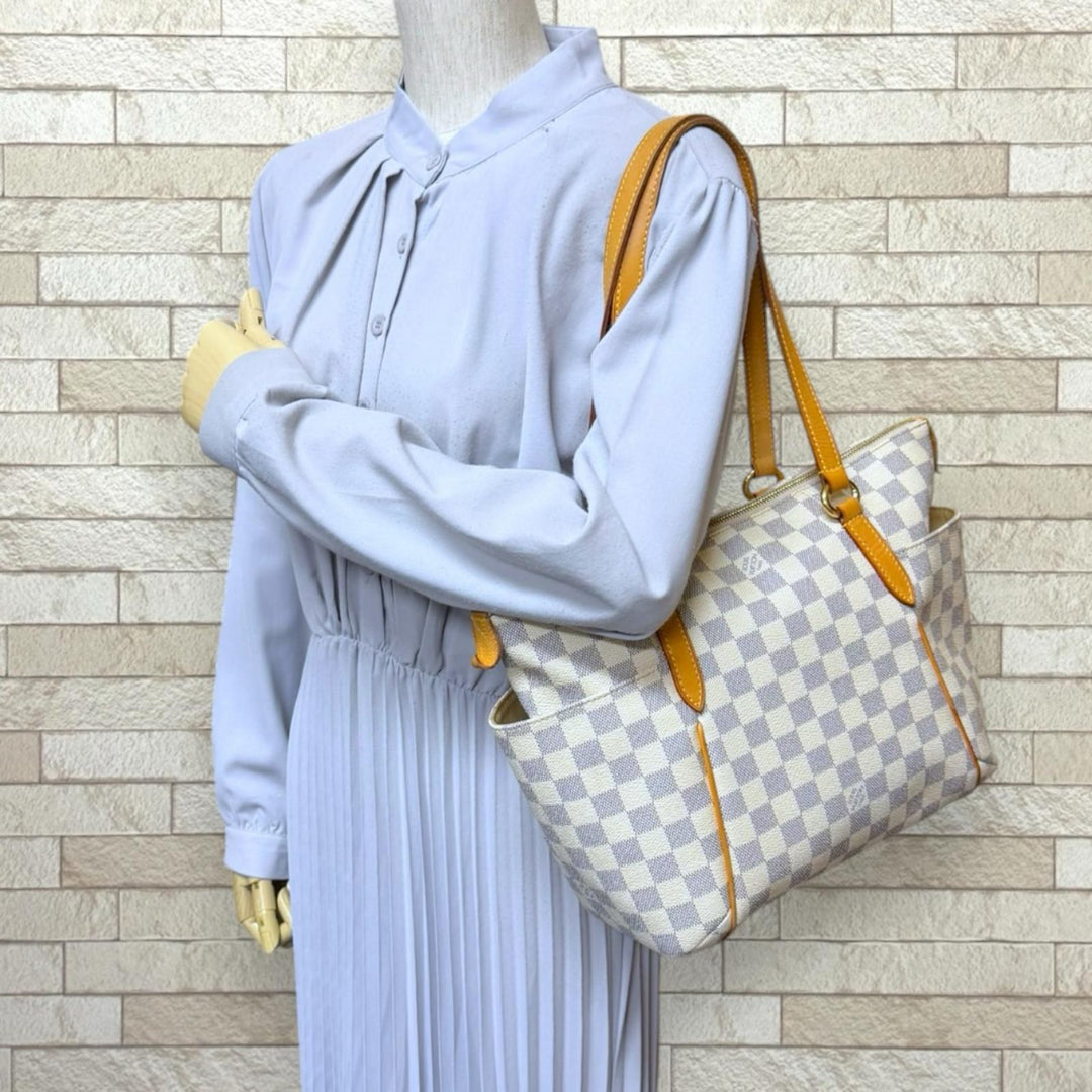LOUIS VUITTON ルイヴィトン トータリーPM ダミエアズール トート