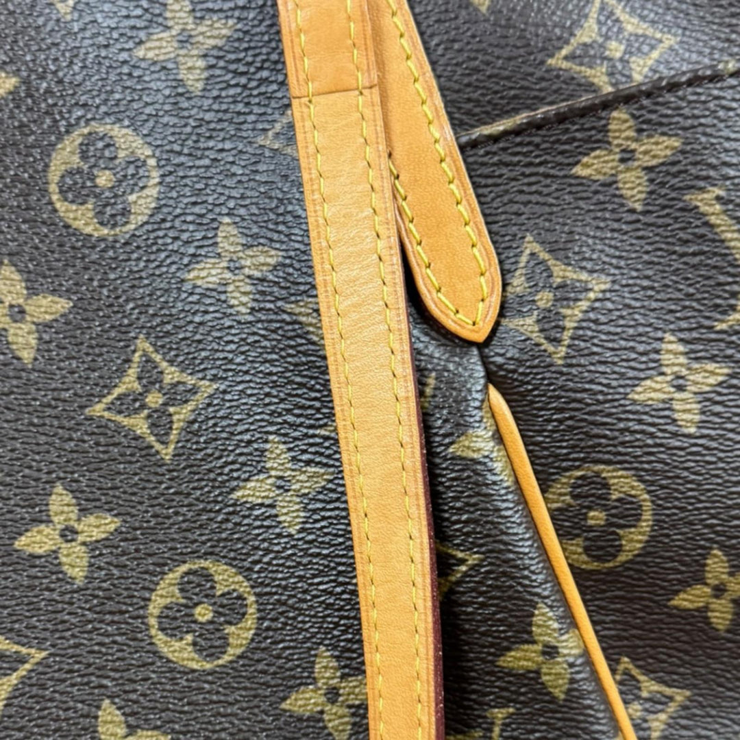 LOUIS VUITTON Totally MM Monogram Tote Bag Monogram Canvas Brown