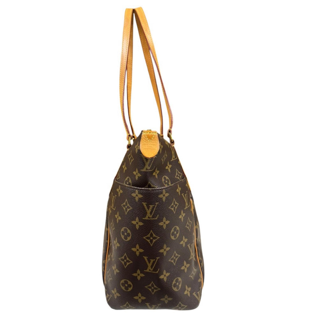 LOUIS VUITTON Totally MM Monogram Tote Bag Monogram Canvas Brown