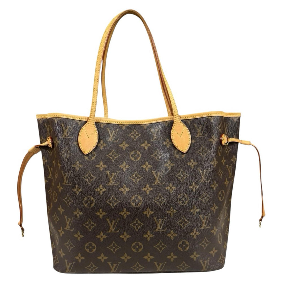 LOUIS VUITTON Neverfull MM Monogram Tote Bag Monogram Canvas Brown