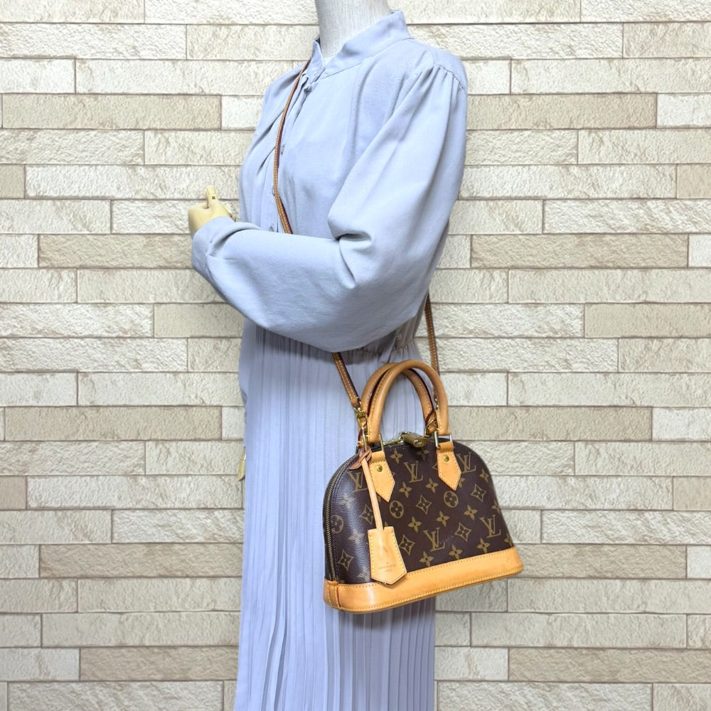 LOUIS VUITTON ルイヴィトン アルマBB モノグラム ショルダーバッグ