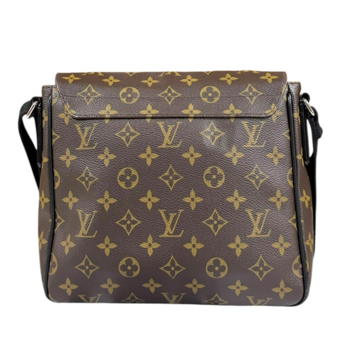 ルイヴィトン ディストリクトPM モノグラム・マカサー ショルダーバッグ モノグラムマカサー M40935 ブラウン メンズ LOUIS VUITTON  中古 LOUIS VUITTON ルイヴィトン ディストリクトPM モノグラム・マカサー