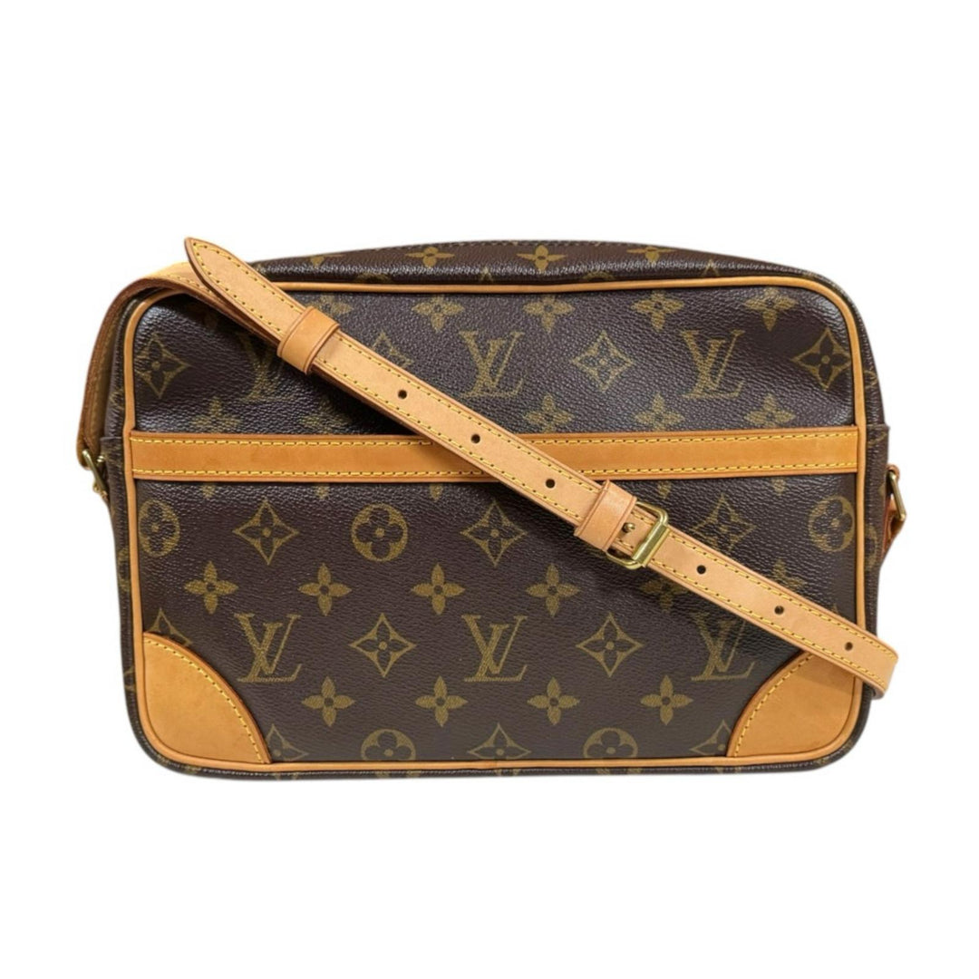 【美品☆】Louis Vuitton ショルダーバッグ ブラウン LOUIS VUITTON ルイヴィトン トロカデロ27 モノグラム ショルダー