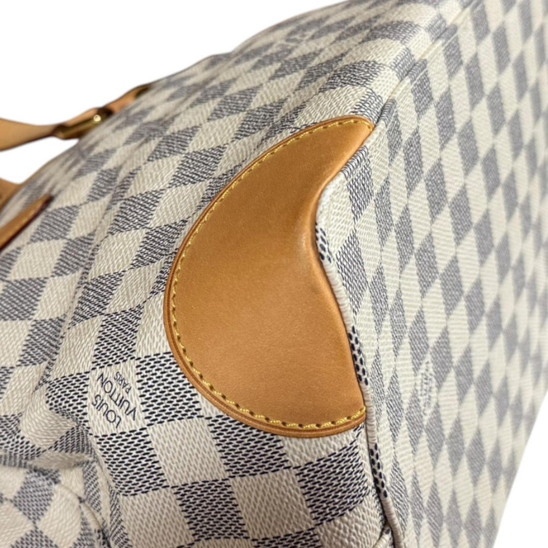 LOUIS VUITTON Hampstead PM Damier Azur Shoulder Bag Damier Azur