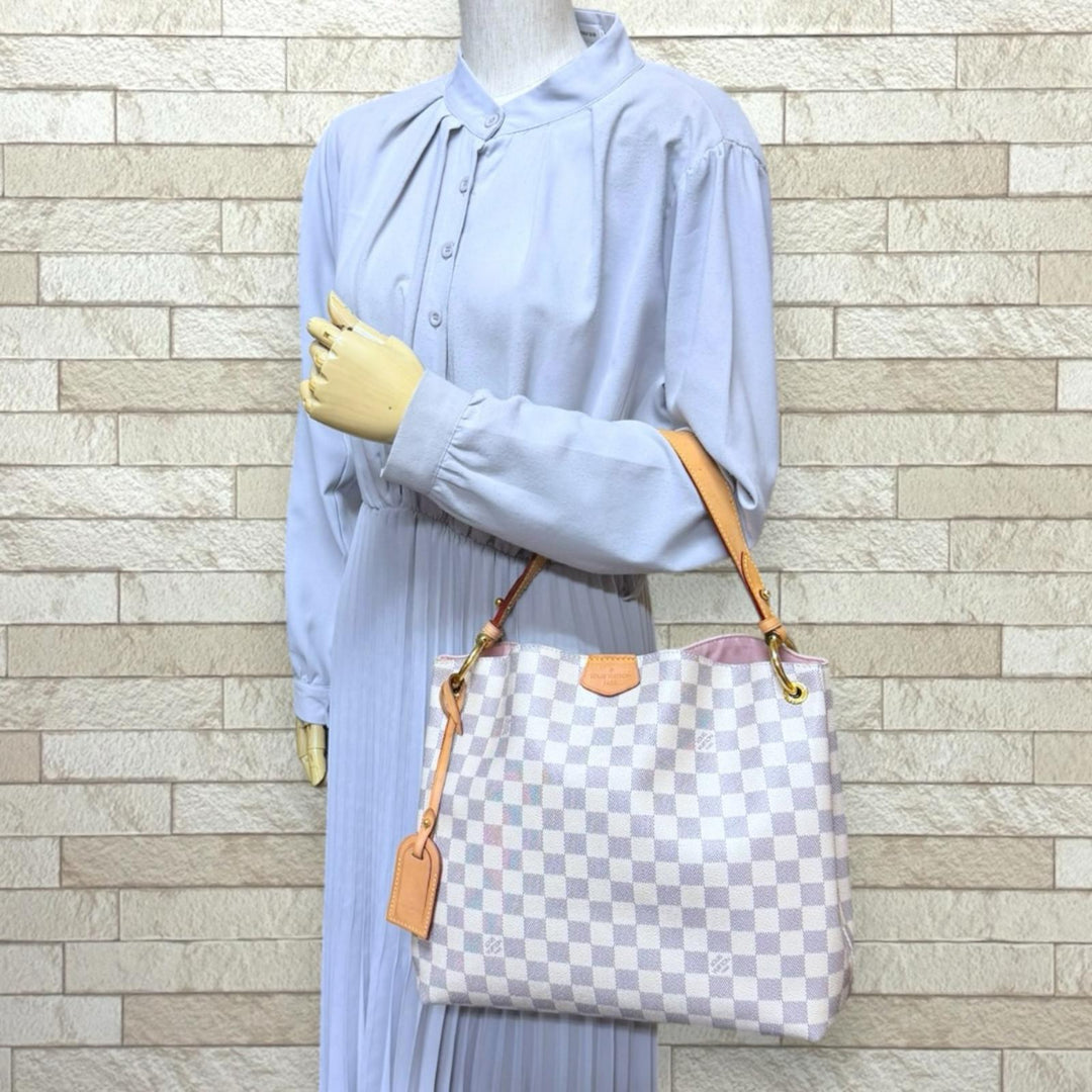 LOUIS VUITTON ルイヴィトン グレースフルPM ダミエアズール