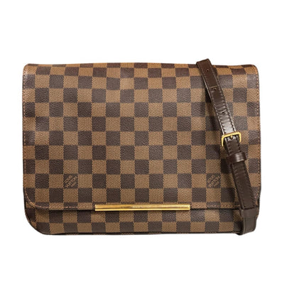 LOUIS VUITTON Hoxton GM Damier Shoulder Bag Damier Canvas Brown 