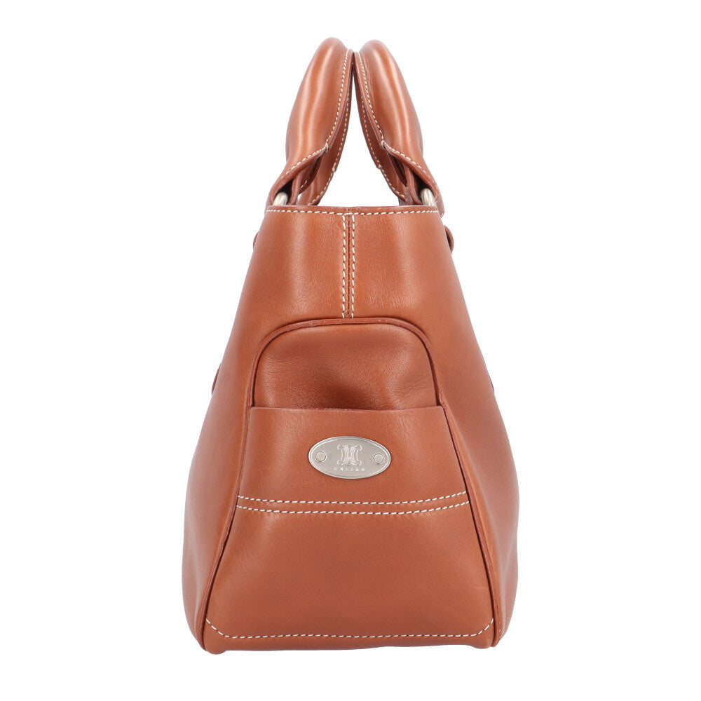セリーヌブギーバック CELINE セリーヌ ブギーバッグ ハンドバッグ レザー ブラウン