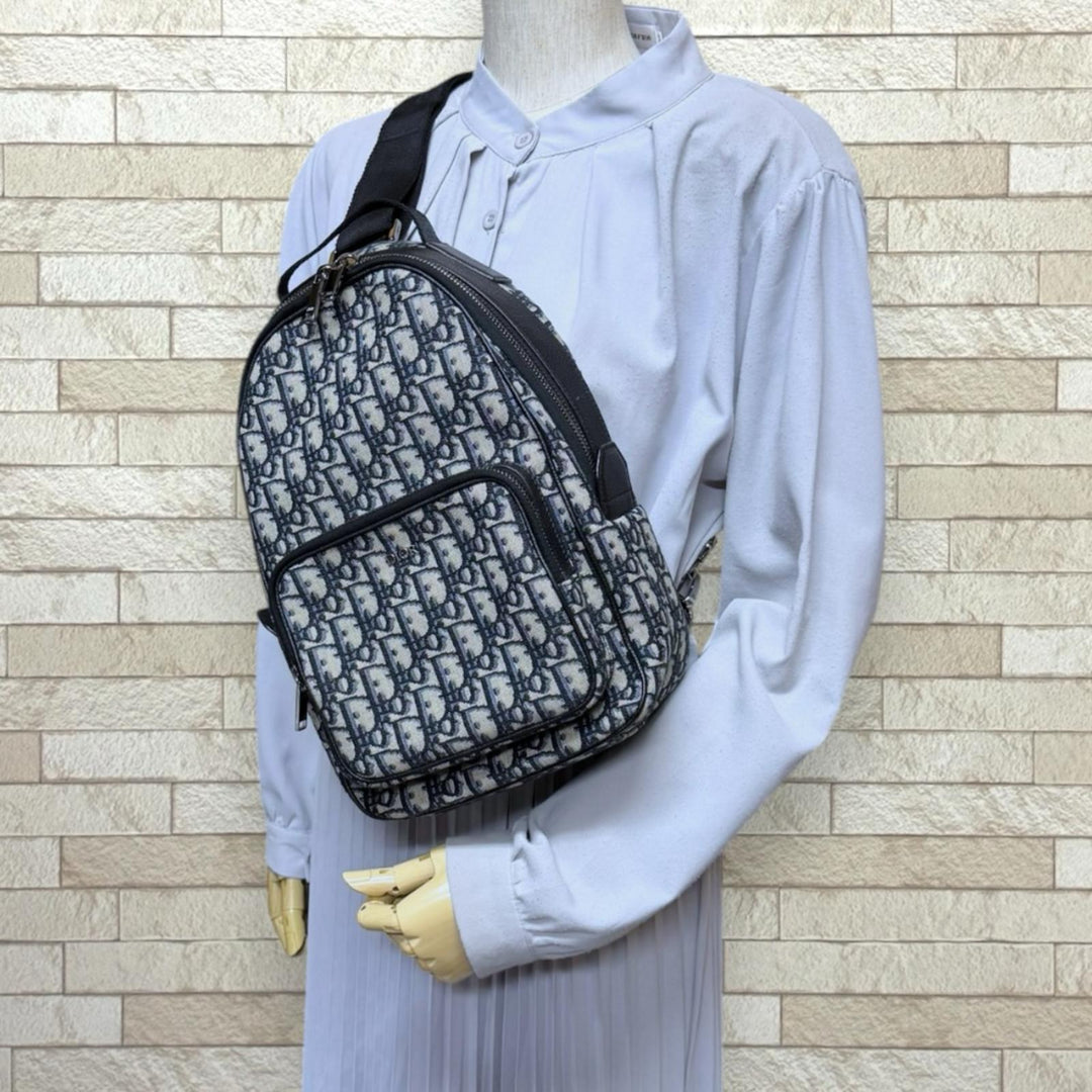 Christian Dior クリスチャンディオール オブリーク ボディバッグ