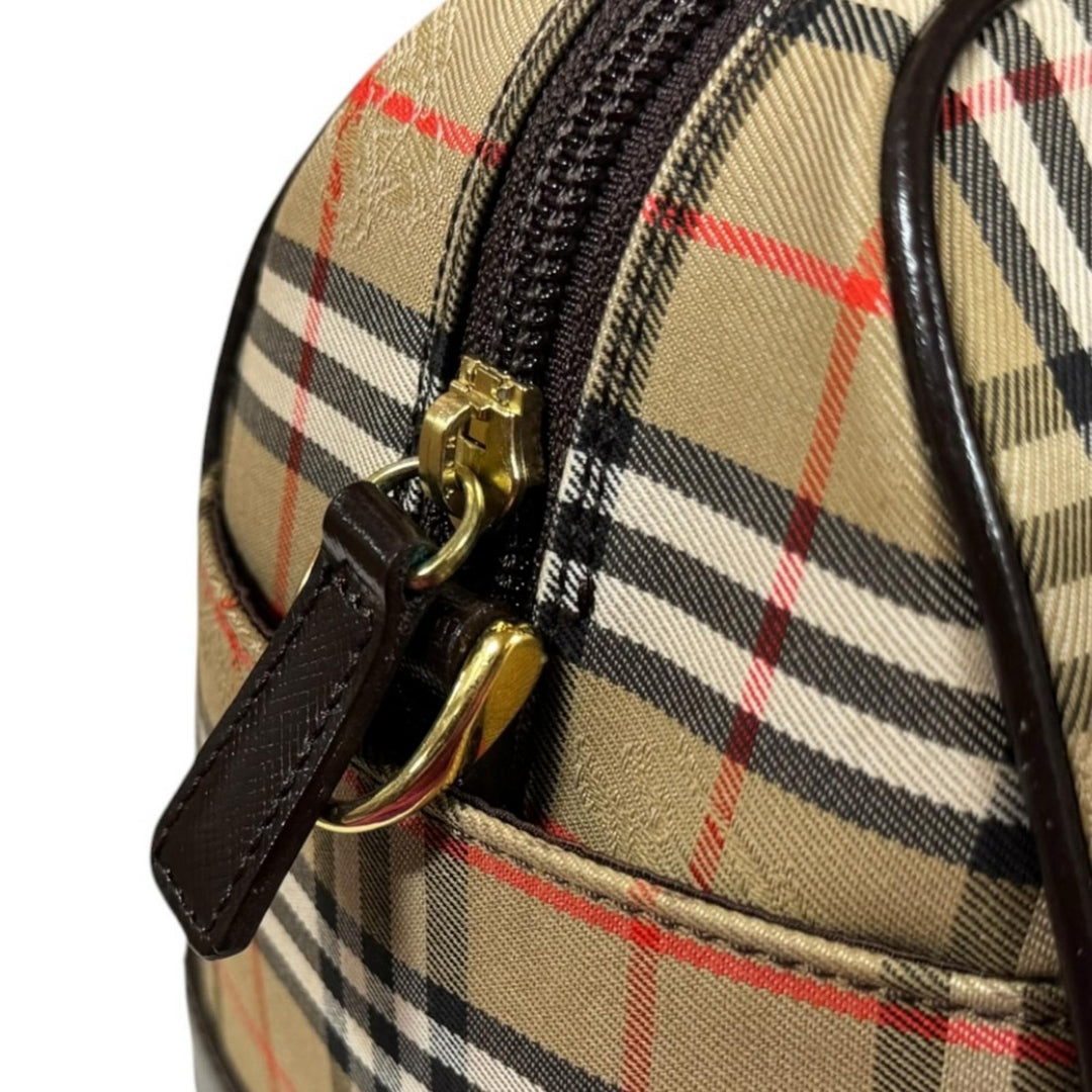 BURBERRY バーバリー ミニボストン ノバチェック / シャドーホース