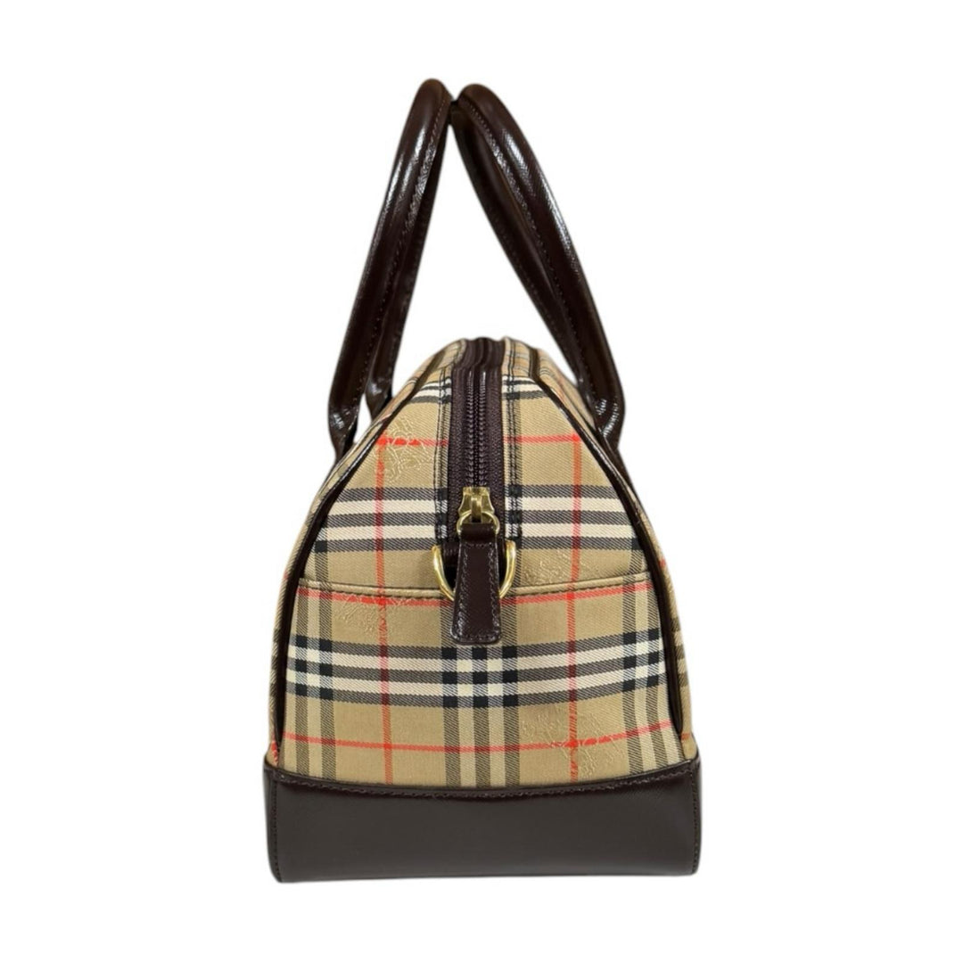 BURBERRY バーバリー ミニボストン ノバチェック / シャドーホース