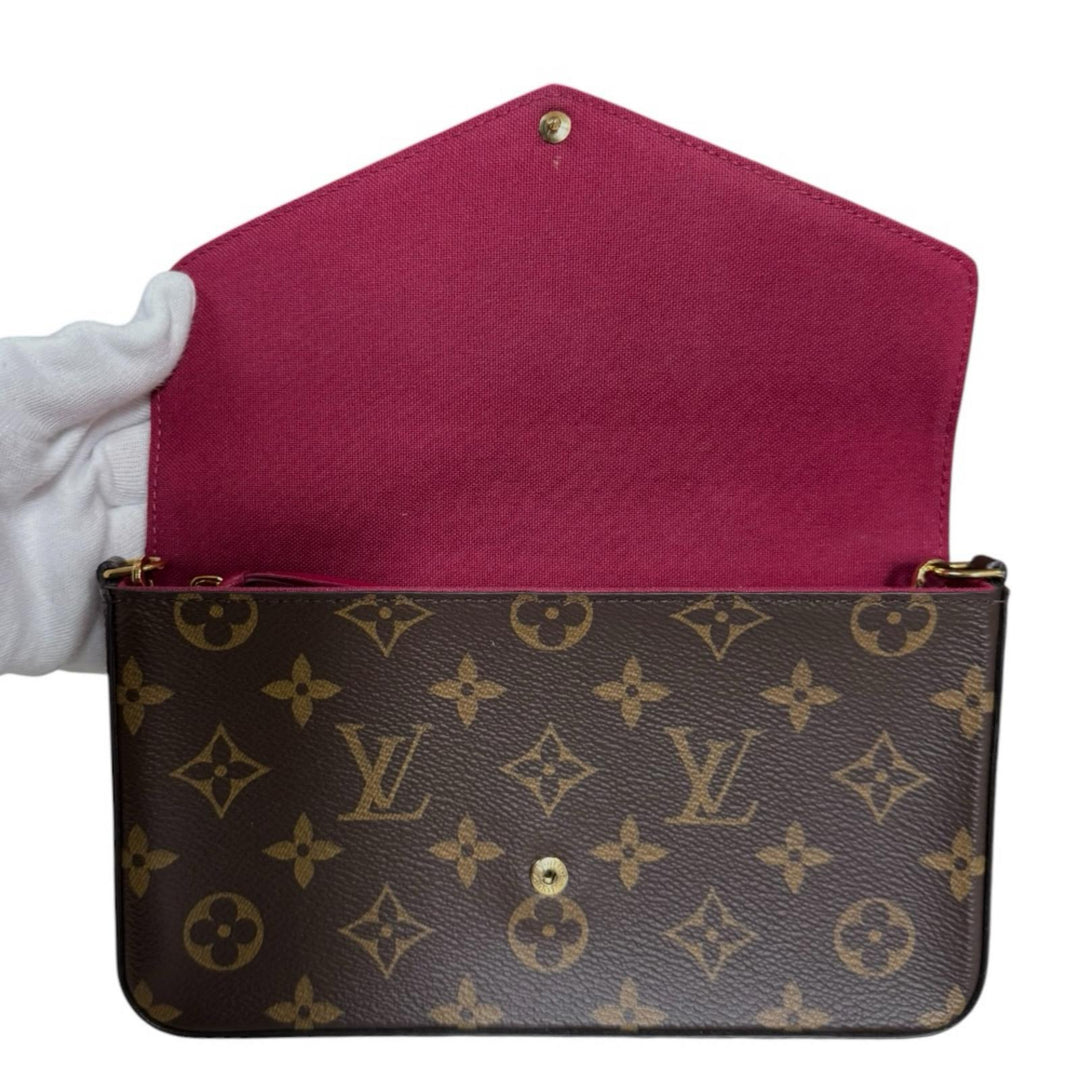 LOUIS VUITTON ルイヴィトン ポシェット・フェリシー モノグラム