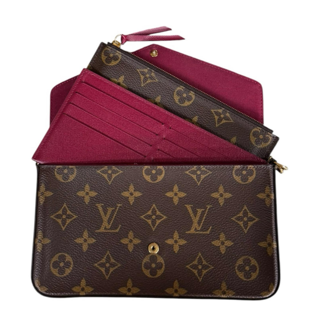 LOUIS VUITTON ルイヴィトン ポシェット・フェリシー モノグラム