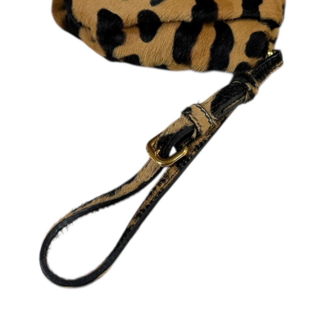 PRADA プラダ レオパード柄 ポーチ ハラコ レディース 中古 – 【公式