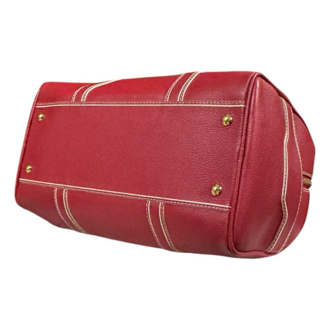 LOUIS VUITTON ルイヴィトン キャリーオール ボストンバッグ レザー