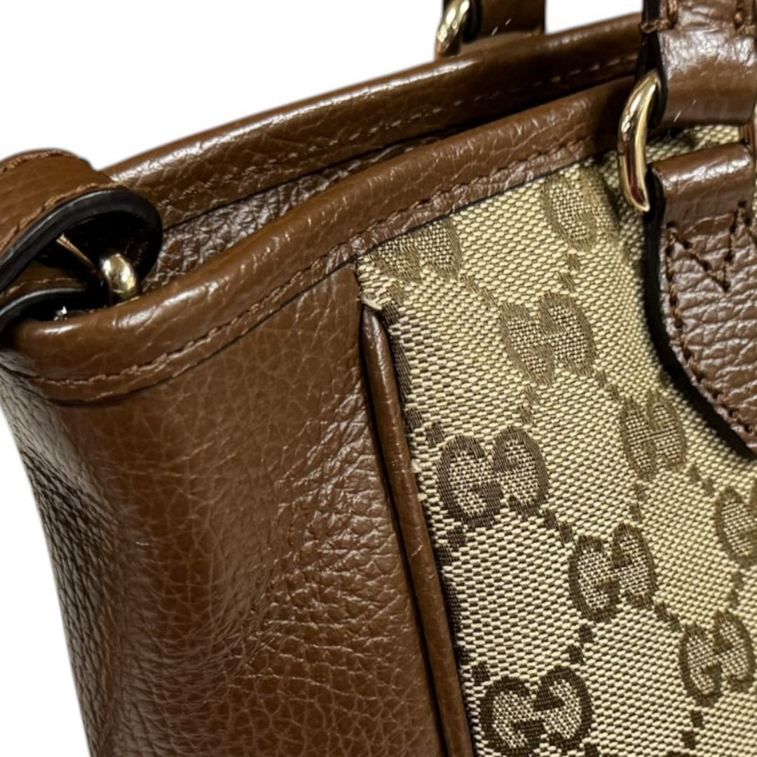 GUCCI グッチ GGキャンバス ショルダーバッグ GGキャンバス ベージュ