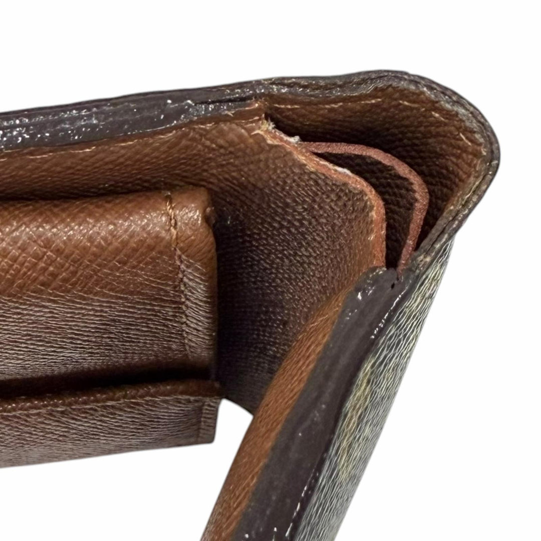 LOUIS VUITTON ルイヴィトン ポルトフォイユマルコ モノグラム 二