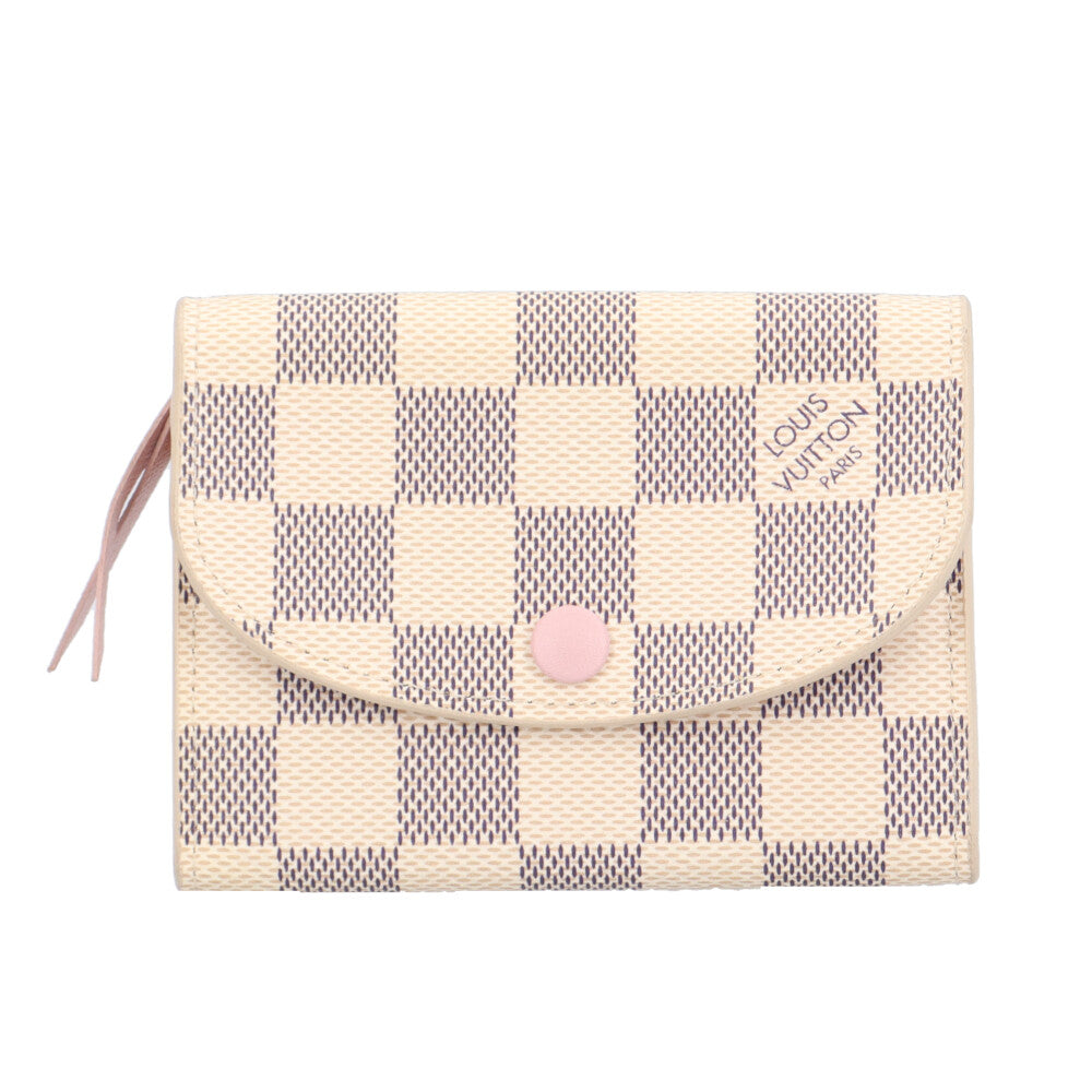 【使用わずか】ルイヴィトン ダミエアズール ポルトモネロザリ ケース LOUIS VUITTON ルイヴィトン ポルトモネ ロザリ ダミエアズール コイン