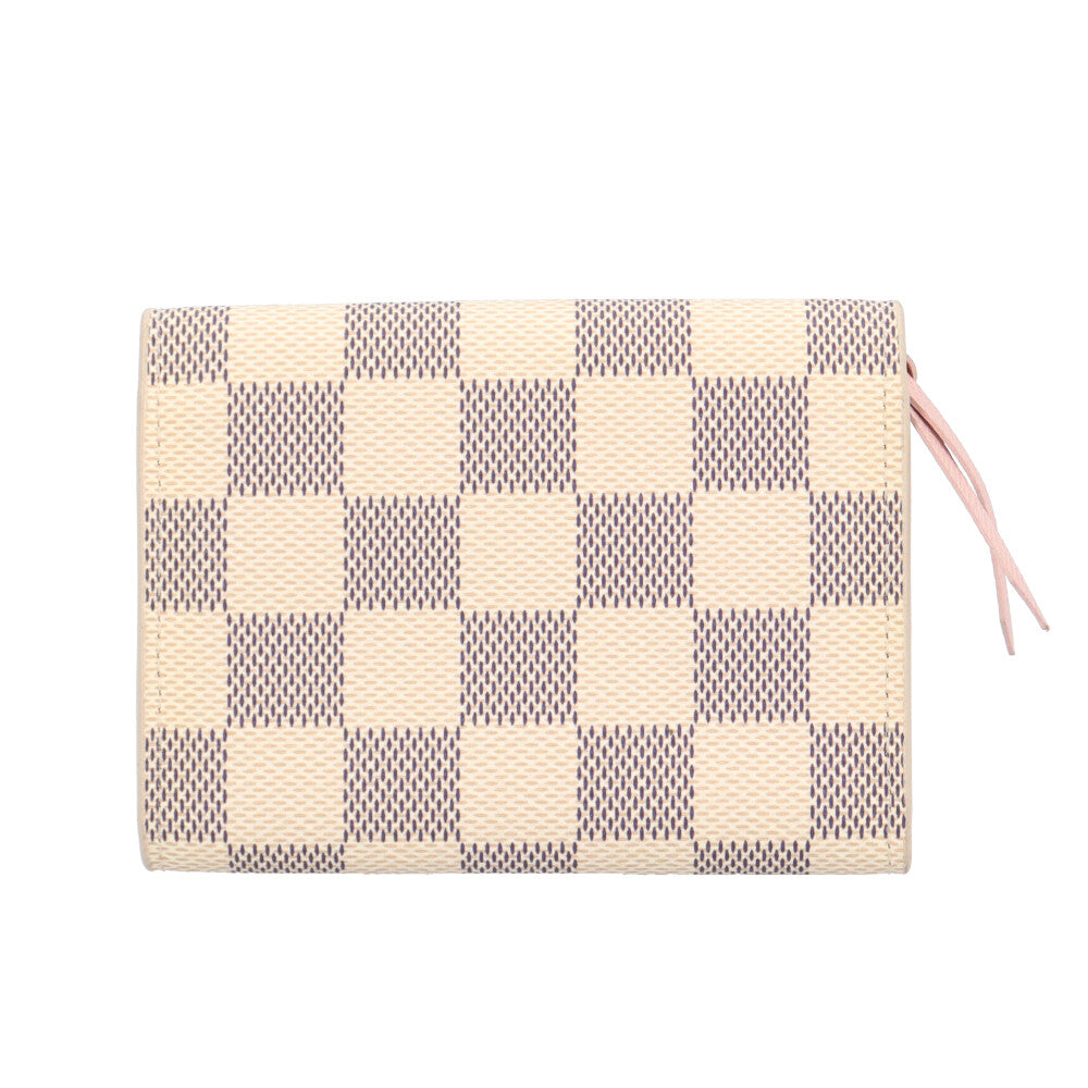 LOUIS VUITTON ルイヴィトン ポルトモネ ロザリ ダミエアズール コイン