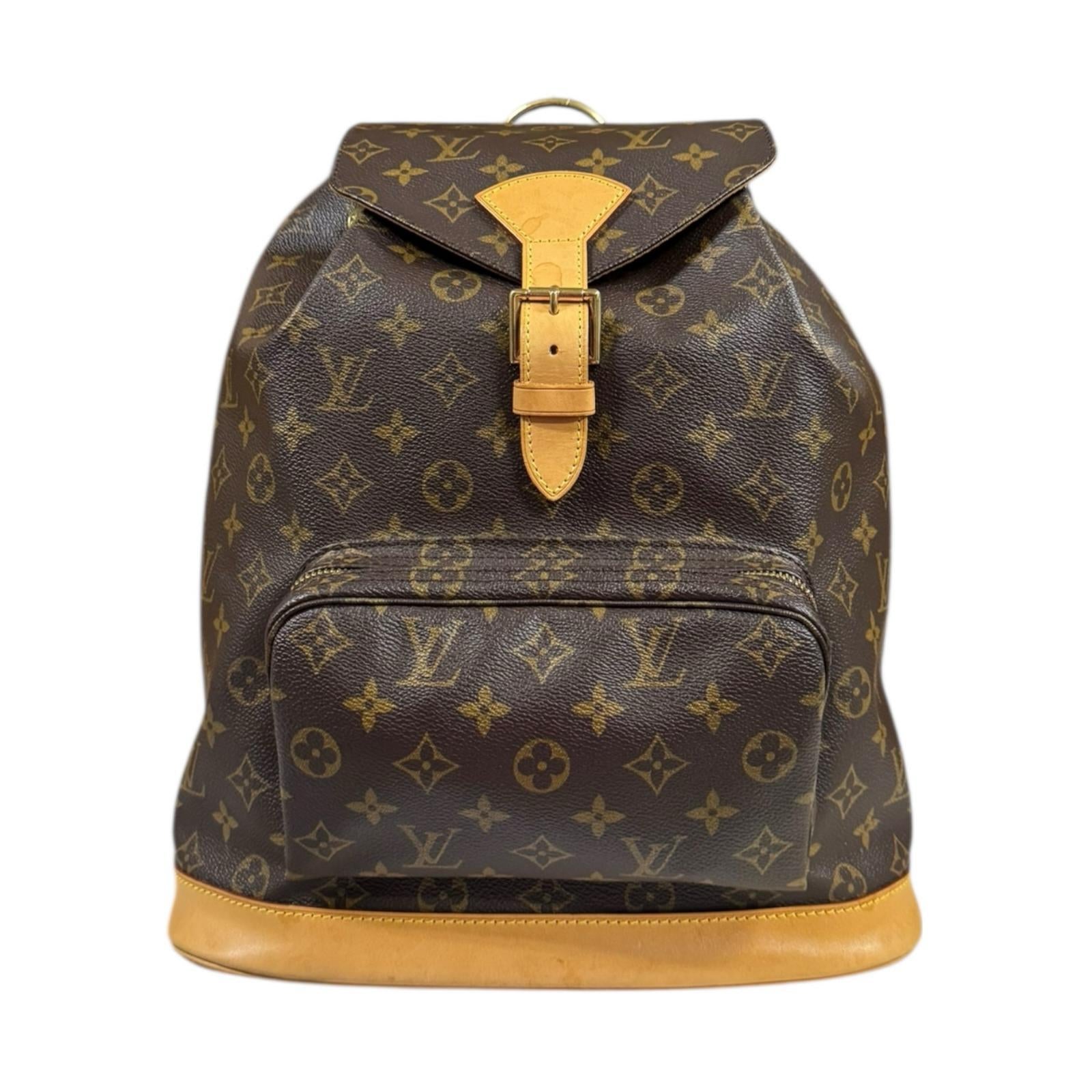 【LOUIS VUITTON】モンスリGM リュック　モノグラム　A4 LOUIS VUITTON ルイヴィトン モンスリGM モノグラム リュック