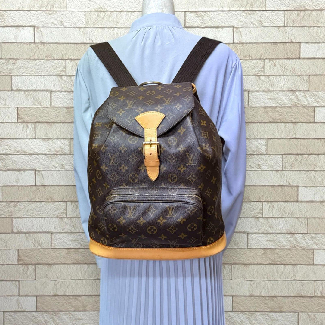 LOUIS VUITTON ルイヴィトン モンスリGM モノグラム リュック