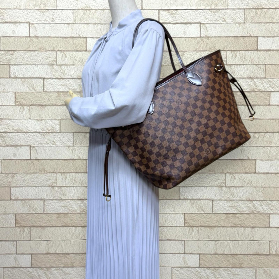 LOUIS VUITTON ルイヴィトン ネヴァーフルMM ダミエ トートバッグ