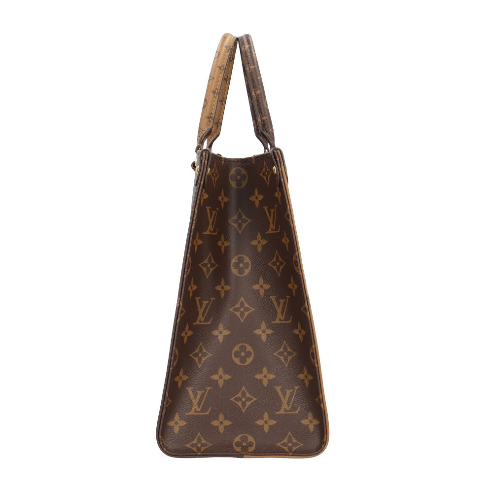 LOUIS VUITTON ルイヴィトン オンザゴー MM モノグラムジャイアント