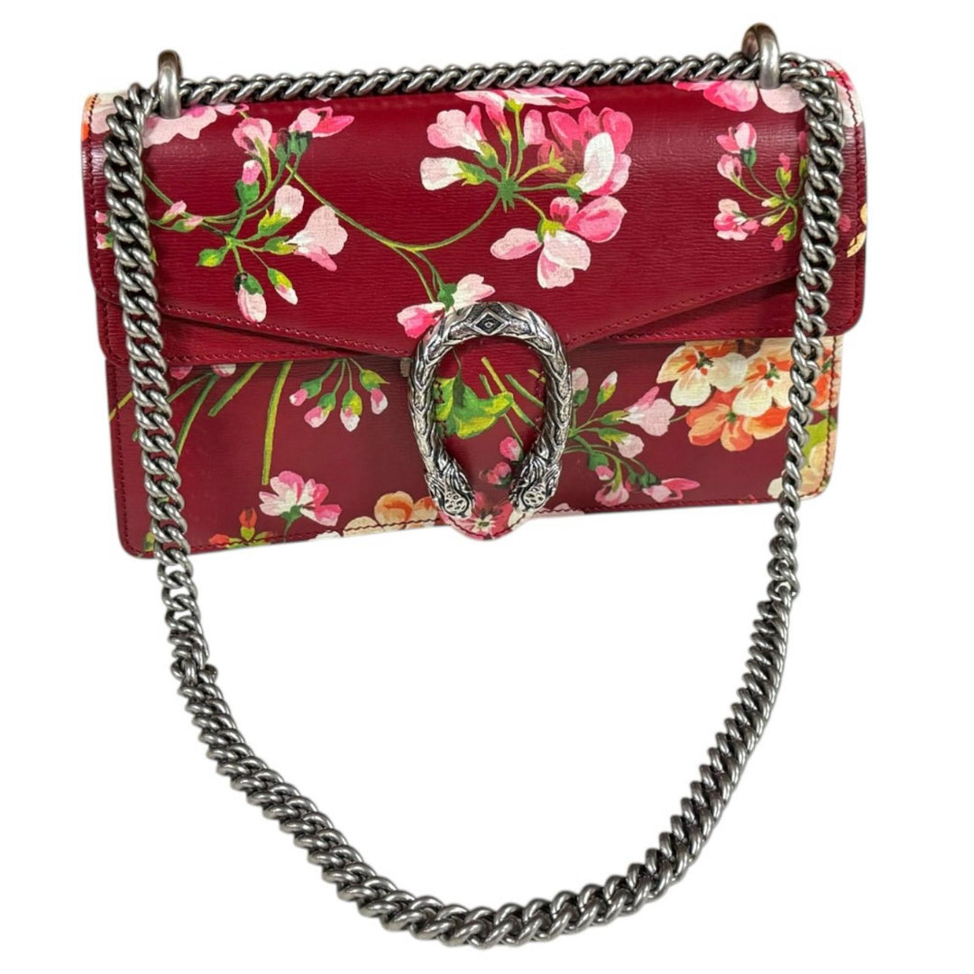 GUCCI グッチ デュオニソス/GGブルームス ショルダーバッグ レザー