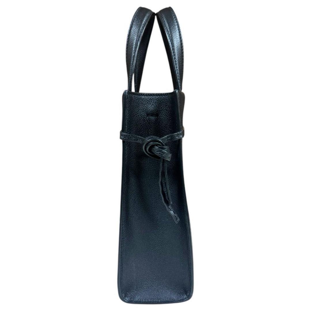 フェンディ ゴートゥーショッパースモール ショルダーバッグ レザー 7VA584 ブラック ユニセックス FENDI  中古 FENDI（フェンディ） ゴートゥーショッパースモール ショルダーバッグ