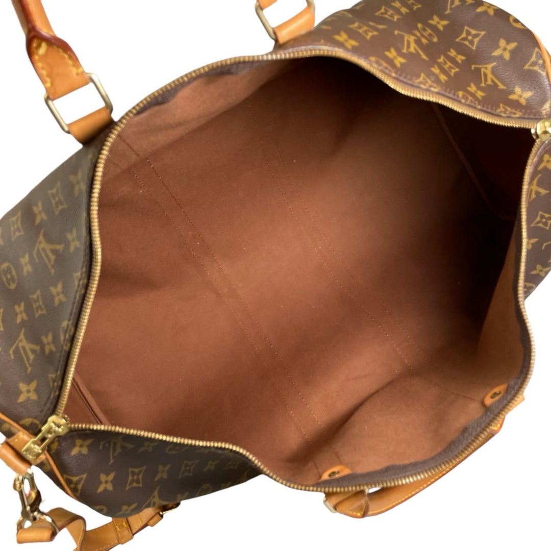 LOUIS VUITTON ルイヴィトン キーポル55バンドリエール モノグラム