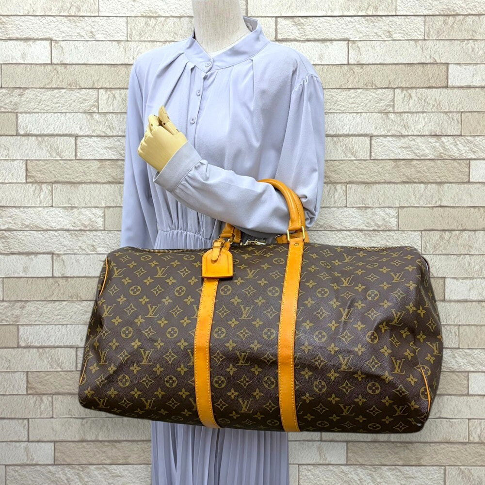 Louis Vuitton モノグラム キーポル　ボストンバッグ　55センチ LOUIS VUITTON ルイヴィトン キーポル55 モノグラム ボストンバッグ