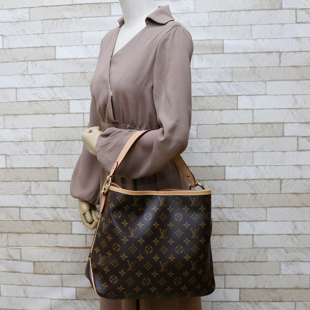 LOUIS VUITTON ヴィトン モノグラム ディライトフルPM M40352 ショルダーバッグ レディース ブラウン ヌメ革×PVC ハンドバッグ ★14182 モノグラム ディライトフルGM 詳細情報とお値段ルイ・ヴィトン・ナビ！