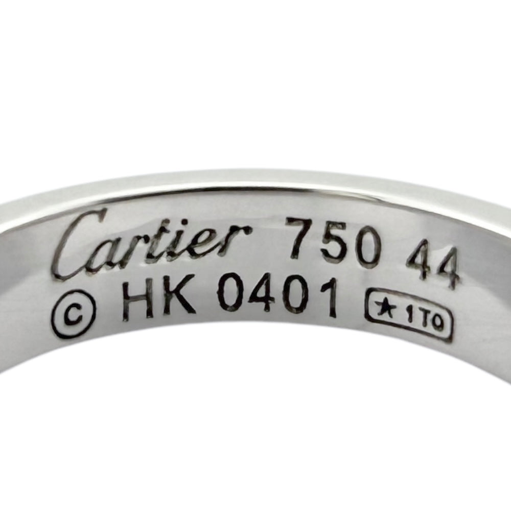 CARTIER カルティエ ミニラブ リング 指輪 4号 18金 K18ホワイト
