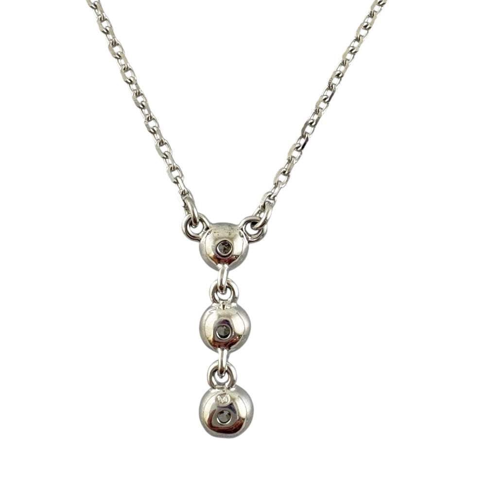 MIKIMOTO ミキモト ネックレス 18金 K18ホワイトゴールド ダイヤモンド レディース 中古 – 【公式】リサイクルキング オンラインショップ