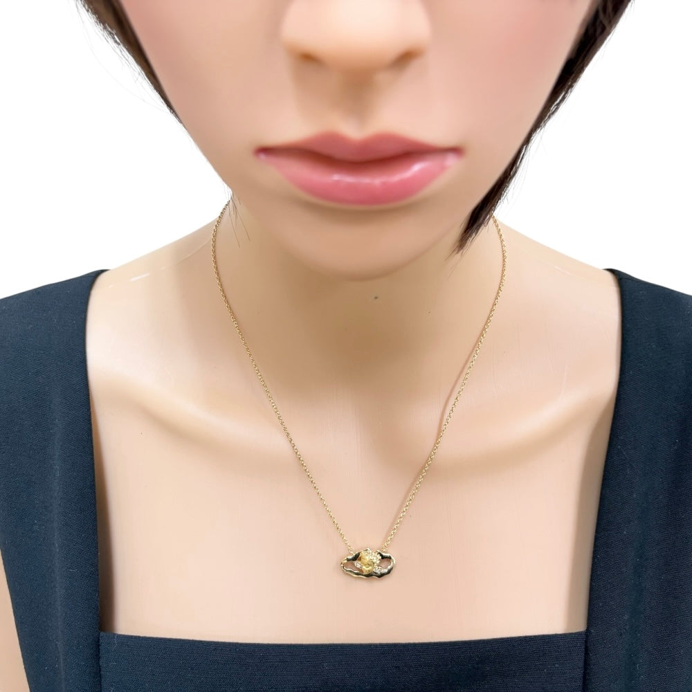 Carrera y Carrera カレライカレラ ネックレス 18金 K18イエロー 