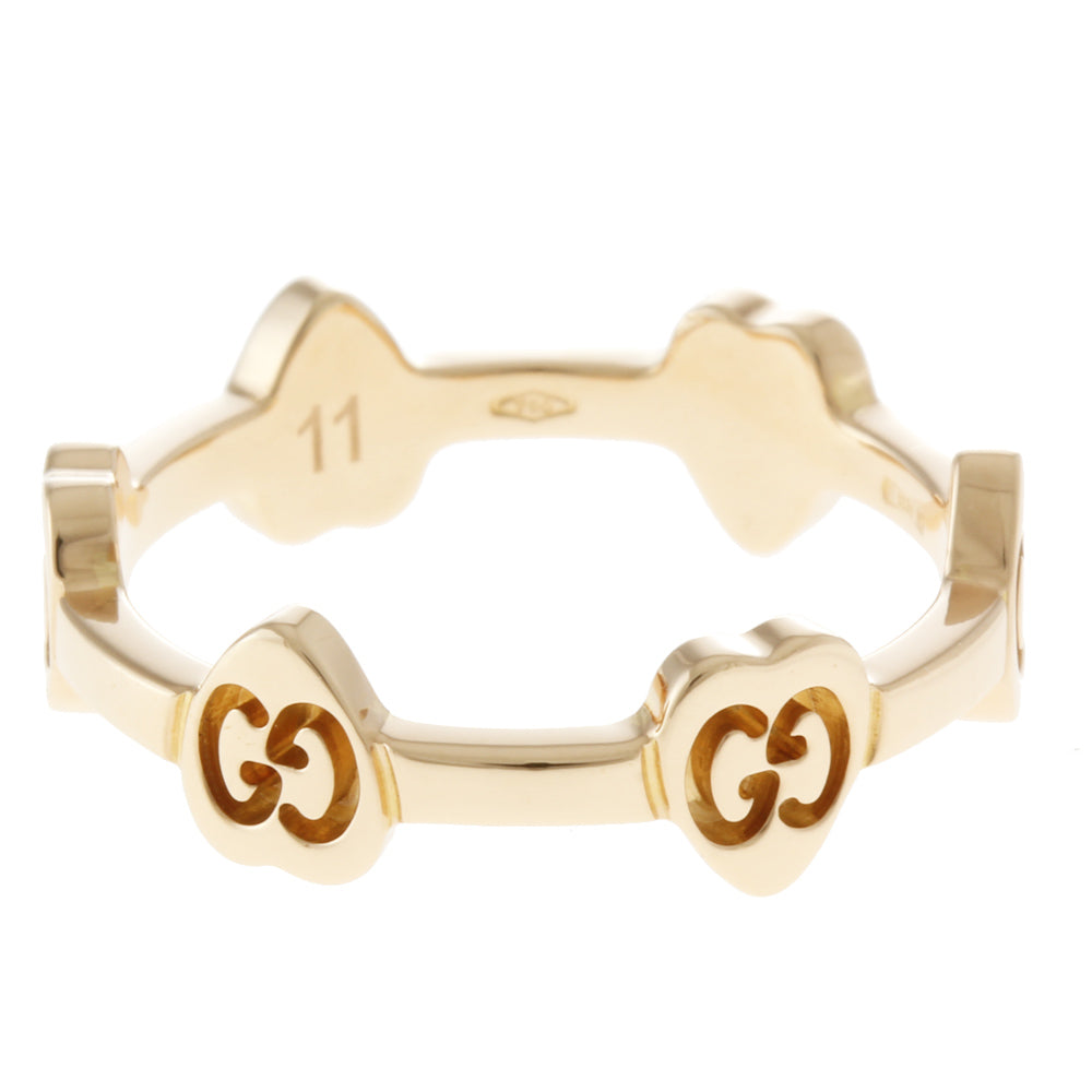グッチ GUCCI リング・指輪 11号 18金 K18ピンクゴールド レディース