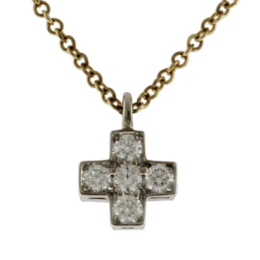 TIFFANY&Co. ティファニー クルシフォームクロス ダイヤモンド