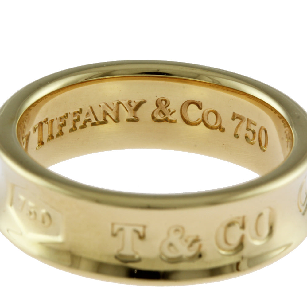 TIFFANY&Co. ティファニー 1837 ナロー リング 指輪 12号 18金 K18イエローゴールド レディース 中古 【ショッピン –  【公式】リサイクルキング オンラインショップ