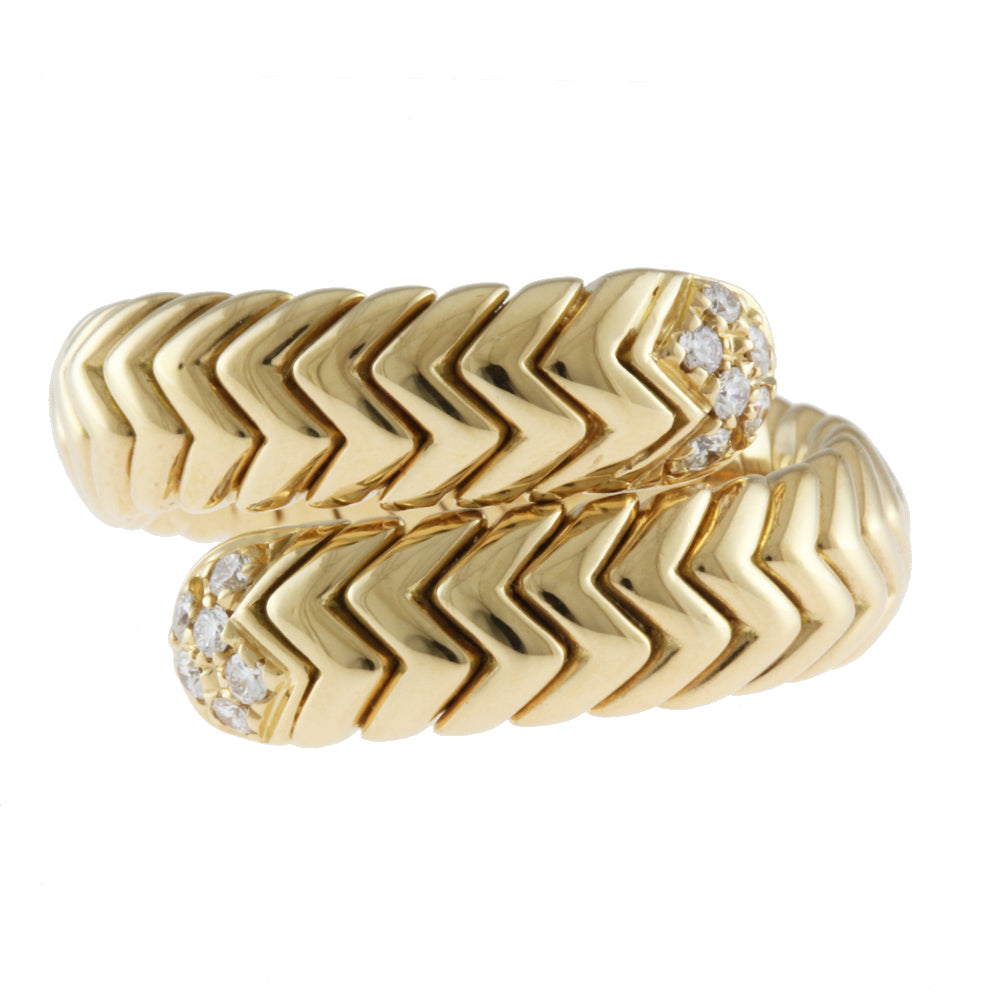 BVLGARI ブルガリ トゥボガス ダイヤモンド リング 指輪 9号 18