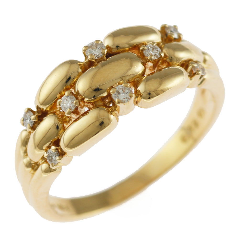 MIKIMOTO ミキモト リング 指輪 13号 18金 K18イエローゴールド MIKIMOTO ミキモト リング 指輪 13号 18金 K18イエローゴールド