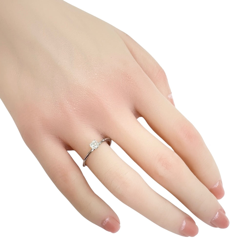 TIFFANY Tiffany True Eengage Ring Ring 11 Pt950 Platinum