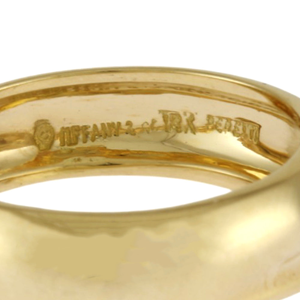 TIFFANY&Co. ティファニー ハートカーブ リング 指輪 13号 18金