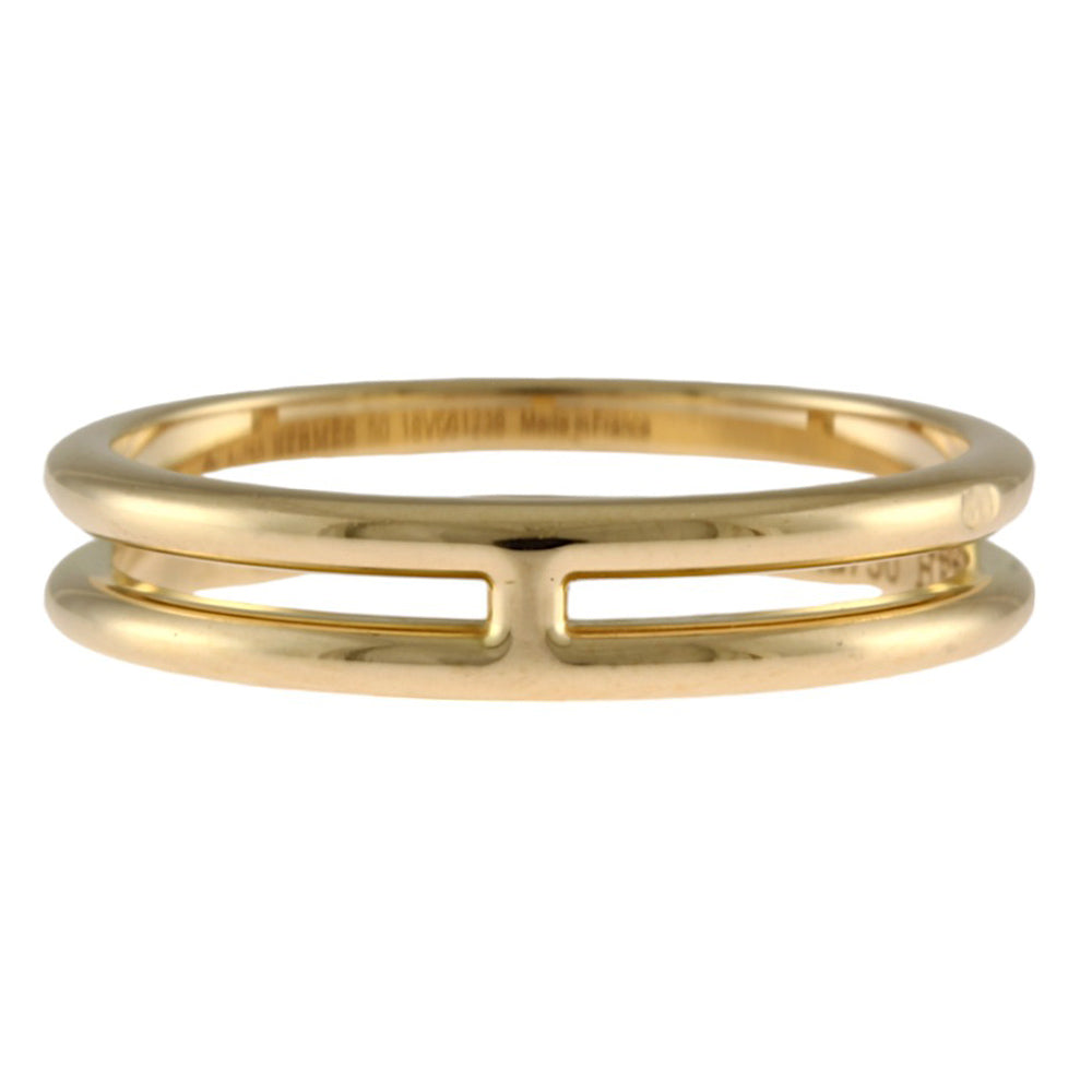 HERMES エルメス アリアンヌ リング 指輪 10号 18金 K18ピンク